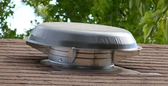 attic fan installation services with low-profile roof ventilation unit in Chandler, AZ
