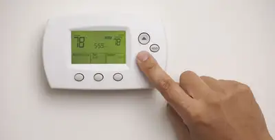 Digital thermostat installation with precise temperature programming in Chandler, AZ