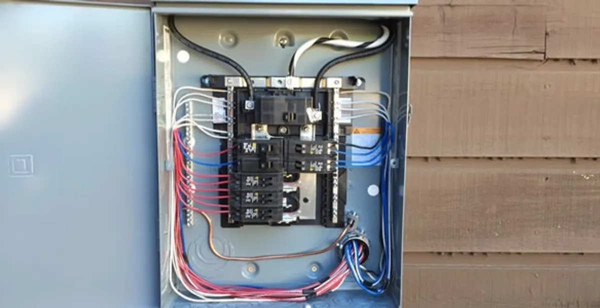 electrical panel upgrade service featuring newly installed electrical panel wired by licensed electricians in Chandler, AZ
