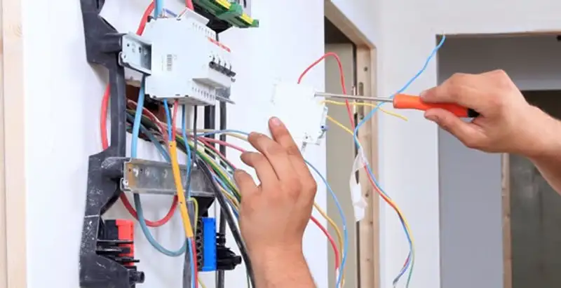 electrician services performing residential electrical panel wiring in Chandler, AZ