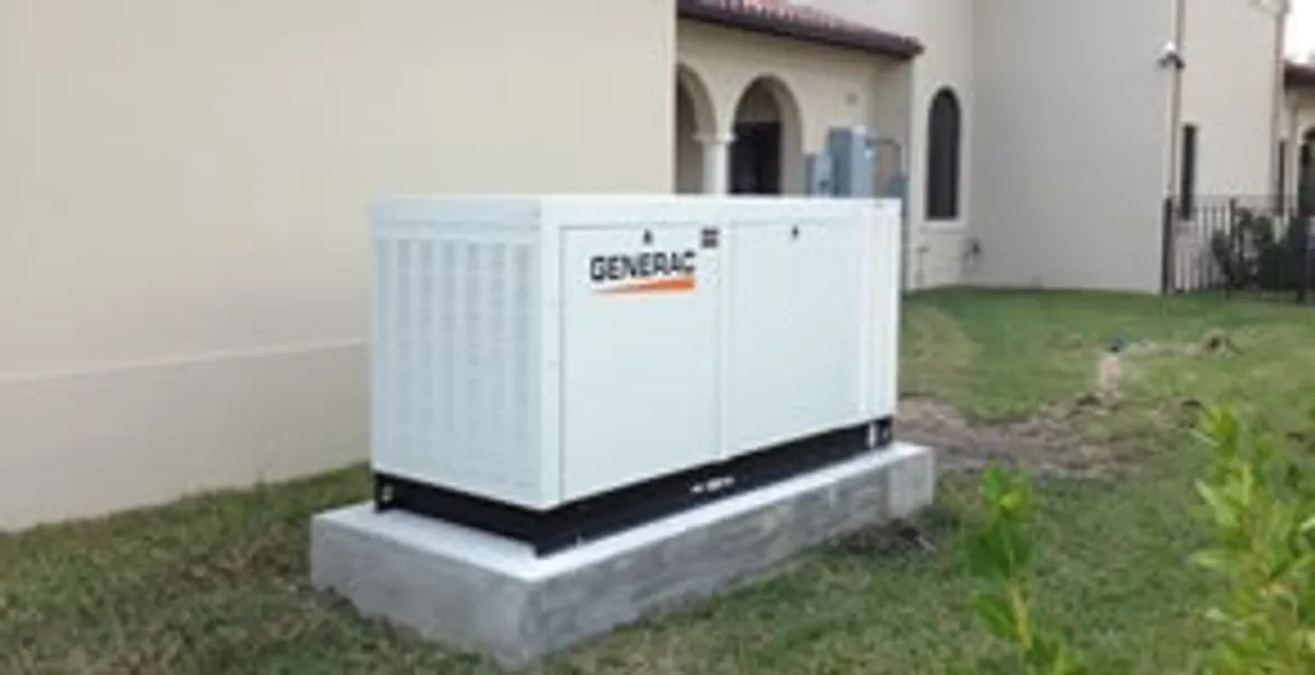 generator installation service showing standby generator professionally installed for residential power backup in Chandler, AZ