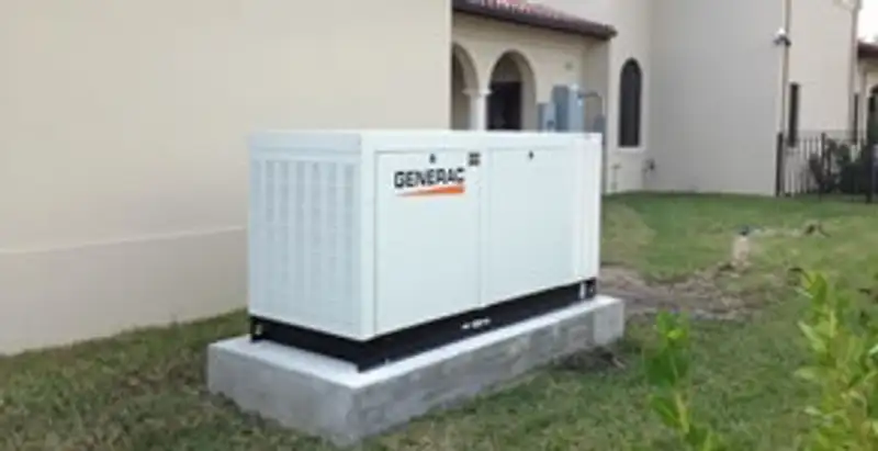 generator installation service showing standby generator professionally installed for residential power backup in Chandler, AZ