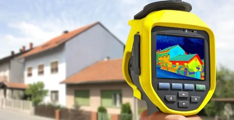 home energy audit service performing exterior thermal inspection to identify energy loss in Chandler, AZ