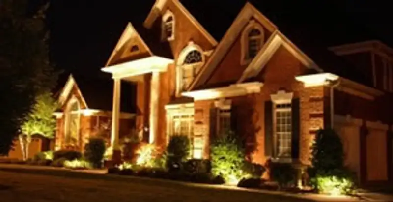 landscape lighting installation services enhancing residential exterior lighting in Chandler, AZ