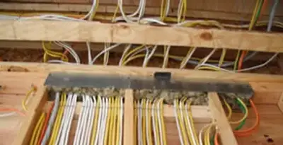 new construction wiring services with organized electrical rough-in performed by licensed electricians in Chandler, AZ