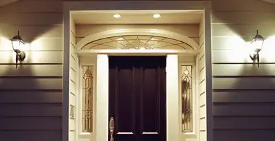 security light installation services with professionally installed entryway lighting in Chandler, AZ