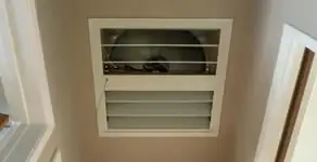 whole house fan installation services with ceiling-mounted ventilation system in Chandler, AZ